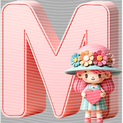 Cartoon letters-CL 622